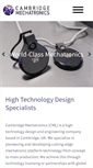 Mobile Screenshot of cambridgemechatronics.com